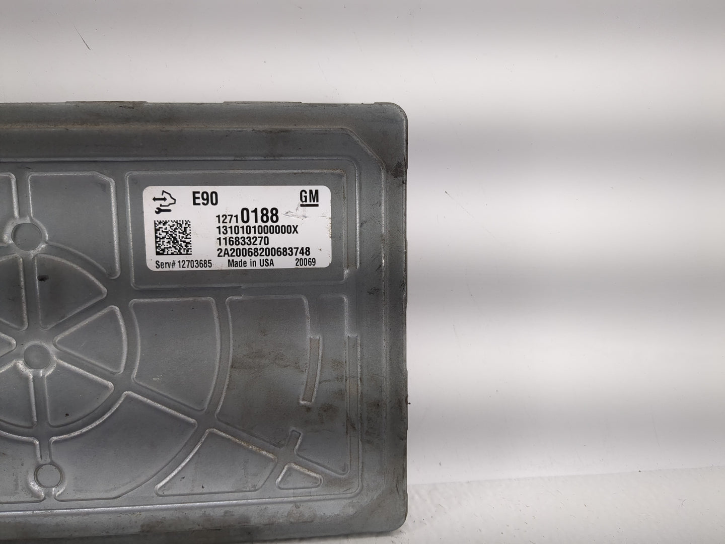 2019-2021 Chevrolet Silverado 1500 PCM Engine Control Computer ECU ECM PCU OEM P/N:12710188 Fits Fits 2019 2020 2021 OEM Use