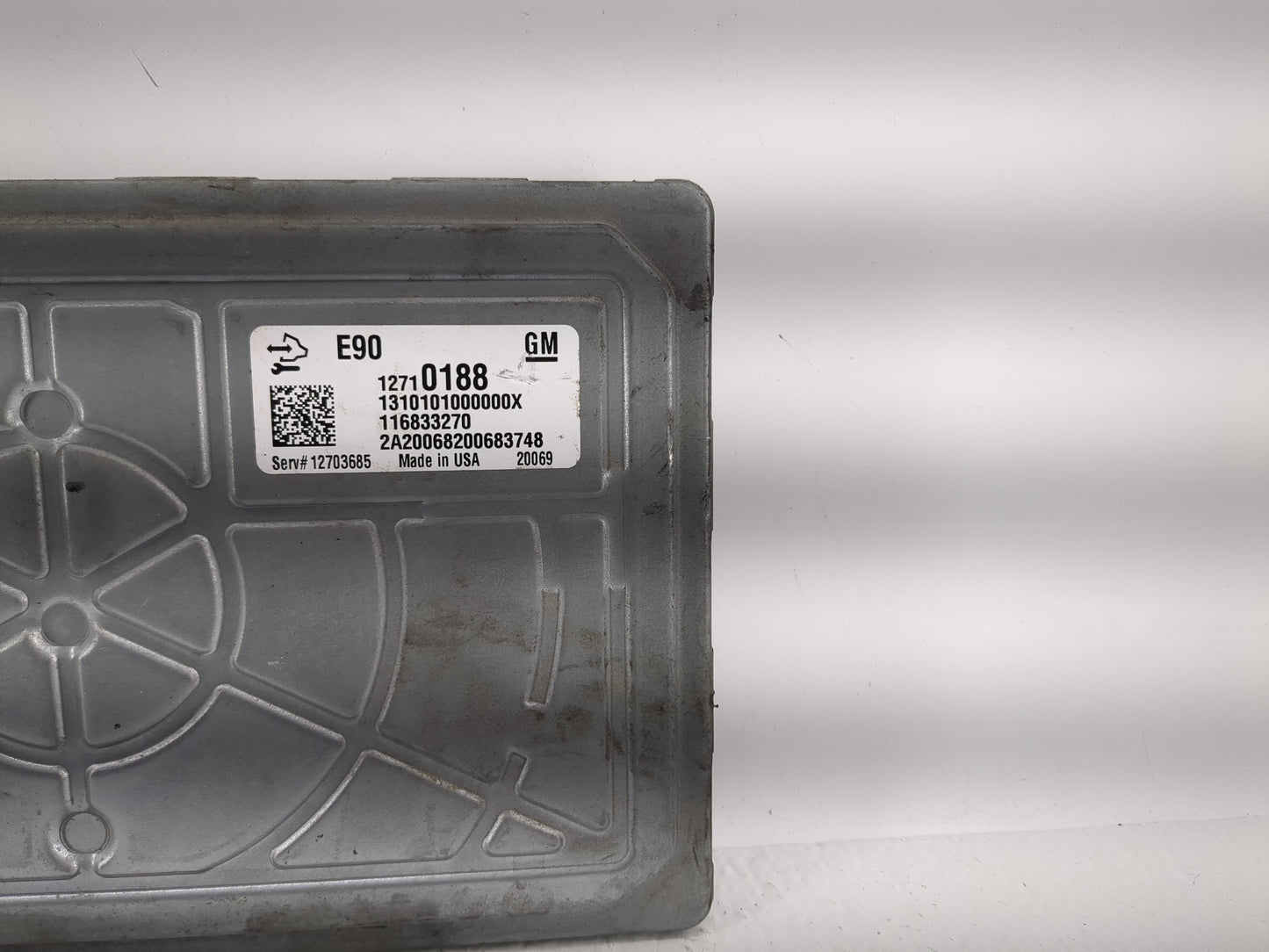 2019-2021 Chevrolet Silverado 1500 PCM Engine Control Computer ECU ECM PCU OEM P/N:12710188 Fits Fits 2019 2020 2021 OEM Use