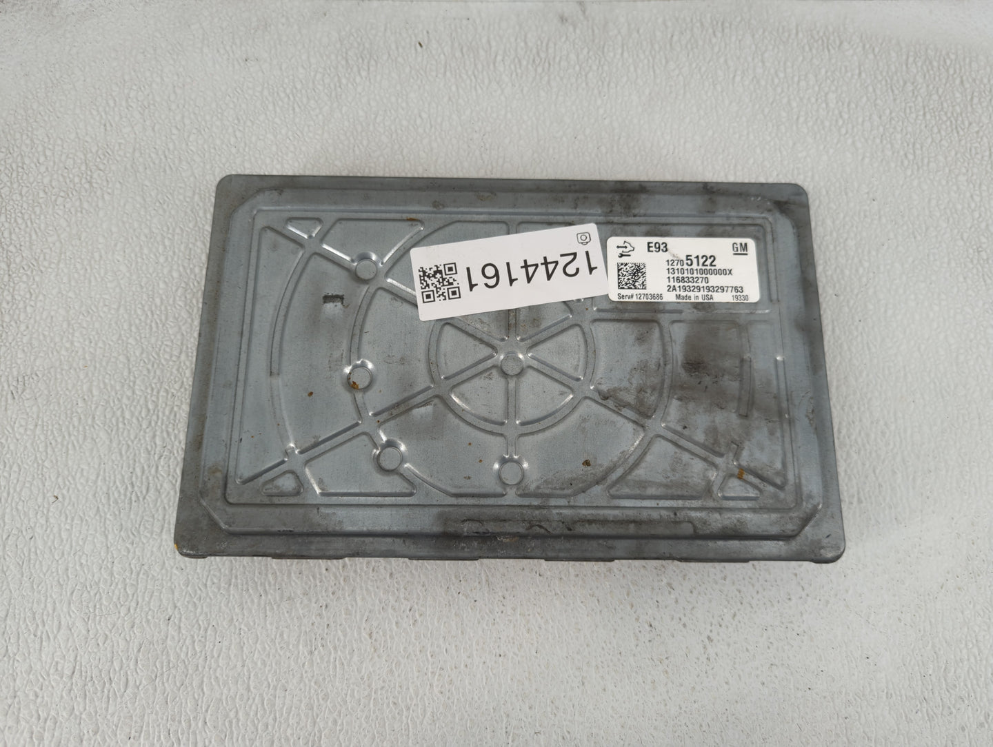 2019-2021 Chevrolet Silverado 1500 PCM Engine Control Computer ECU ECM PCU OEM P/N:12705122 Fits Fits 2019 2020 2021 2022 OE