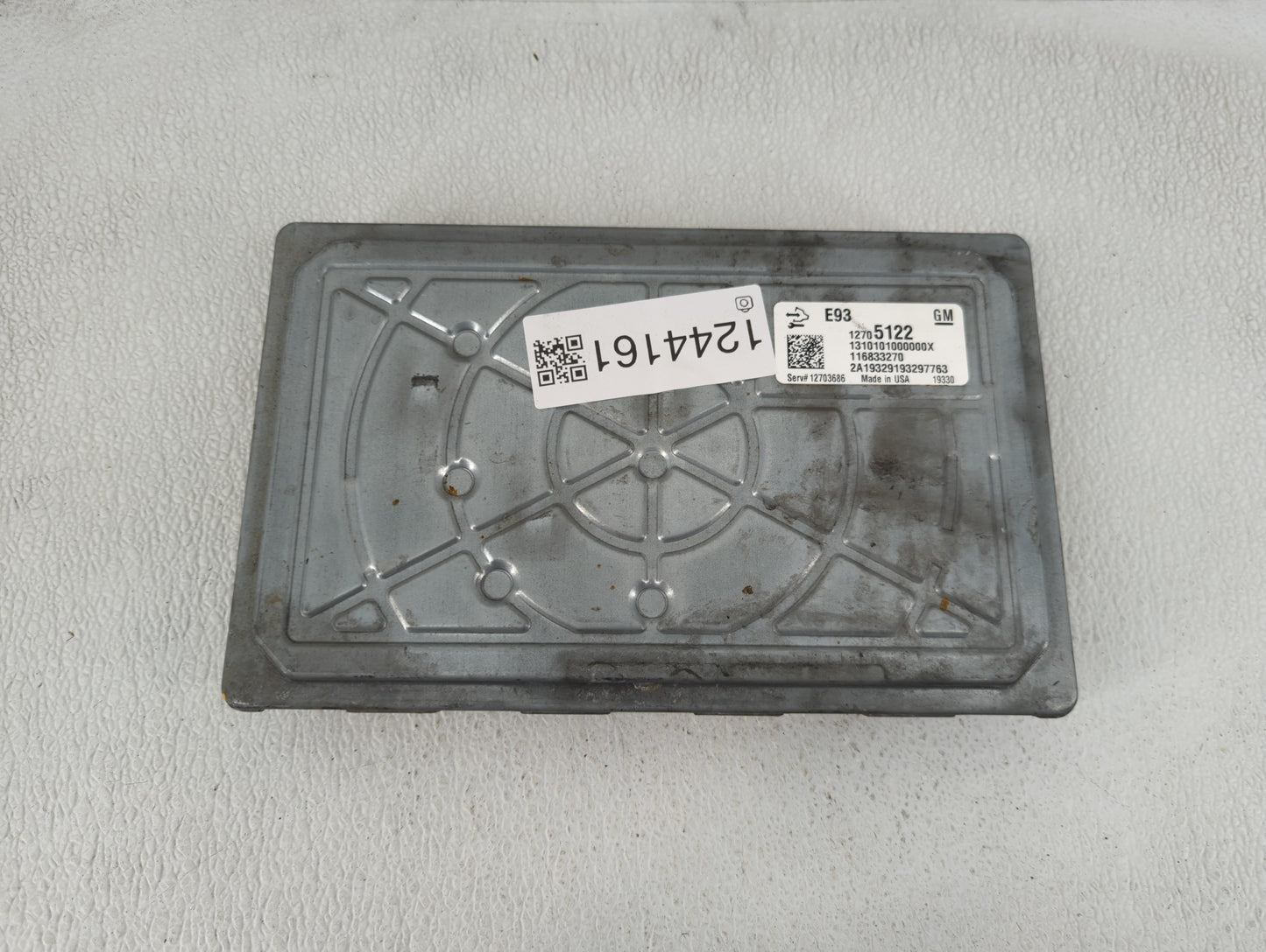 2019-2021 Chevrolet Silverado 1500 PCM Engine Control Computer ECU ECM PCU OEM P/N:12705122 Fits Fits 2019 2020 2021 2022 OE