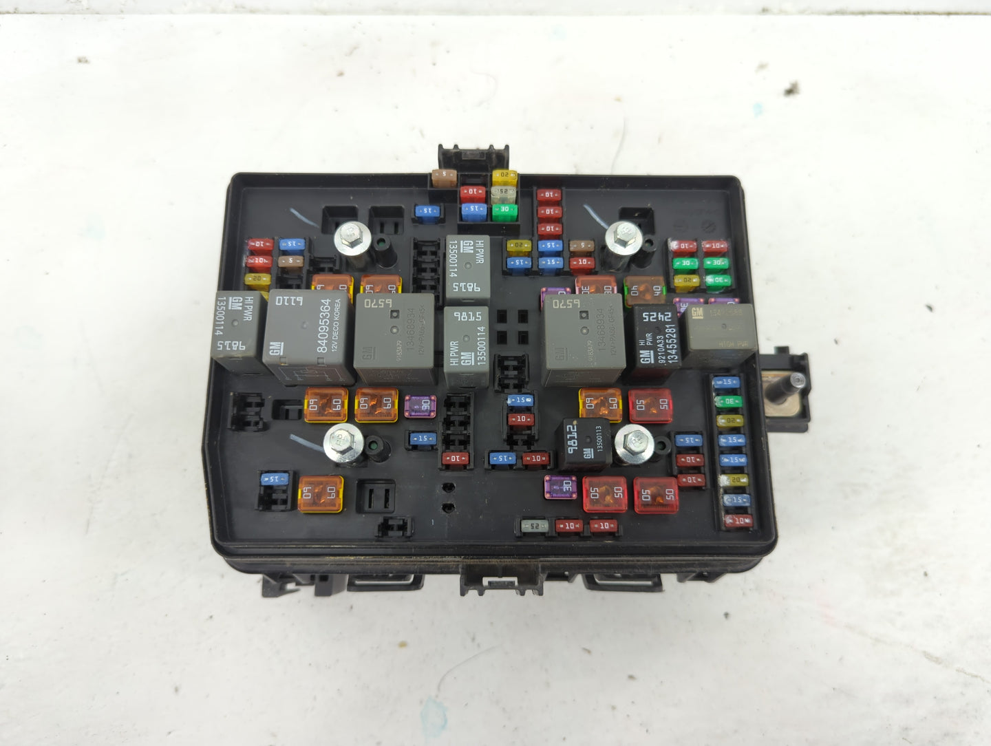 2019-2021 Chevrolet Silverado 1500 Fusebox Fuse Box Panel Relay Module Fits Fits 2019 2020 2021 OEM Used Auto Parts - Oemuse