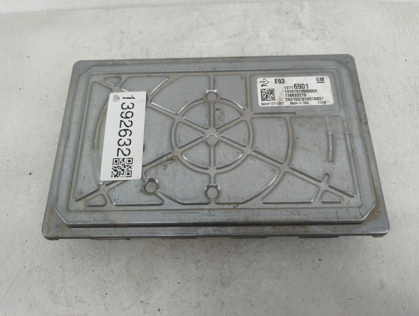 2019-2021 Chevrolet Silverado 1500 PCM Engine Control Computer ECU ECM PCU OEM P/N:116833270 12716901 Fits OEM Used Auto Par