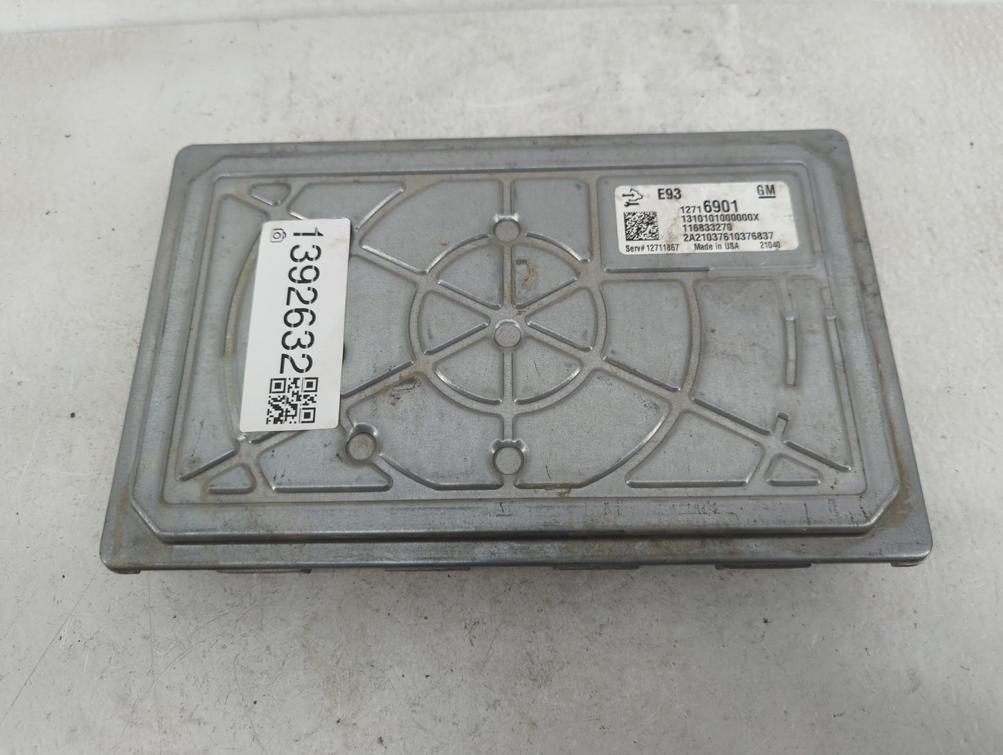 2019-2021 Chevrolet Silverado 1500 PCM Engine Control Computer ECU ECM PCU OEM P/N:116833270 12716901 Fits OEM Used Auto Par