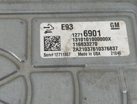 2019-2021 Chevrolet Silverado 1500 PCM Engine Control Computer ECU ECM PCU OEM P/N:116833270 12716901 Fits OEM Used Auto Par