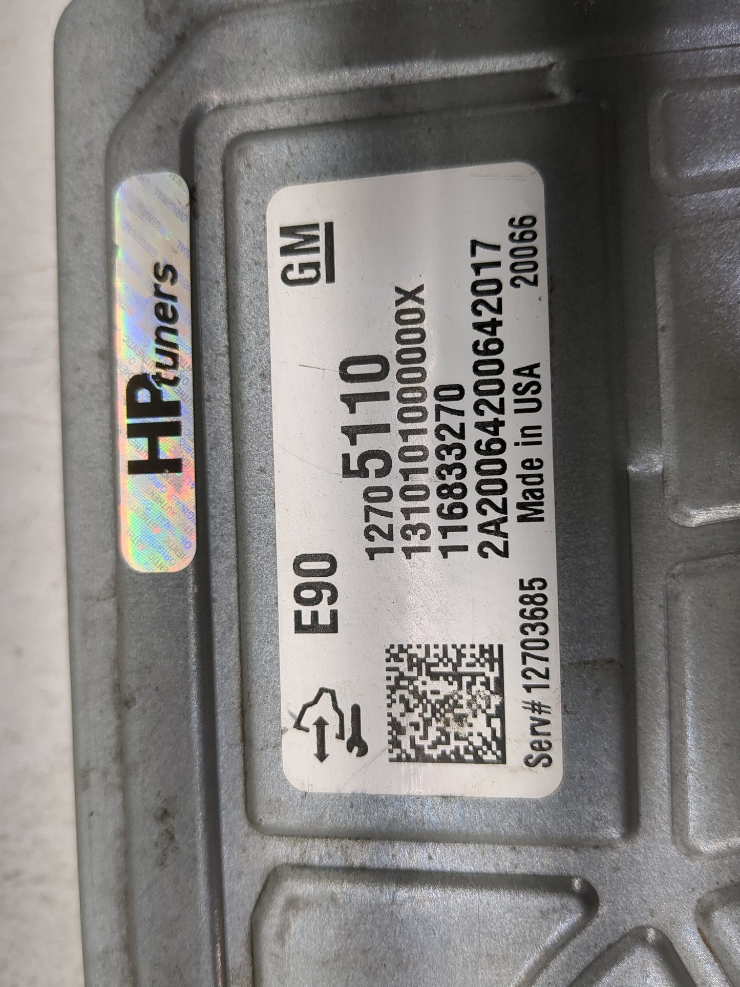 2019-2021 Chevrolet Silverado 1500 PCM Engine Control Computer ECU ECM PCU OEM P/N:12705110 12703685 Fits Fits 2019 2020 202