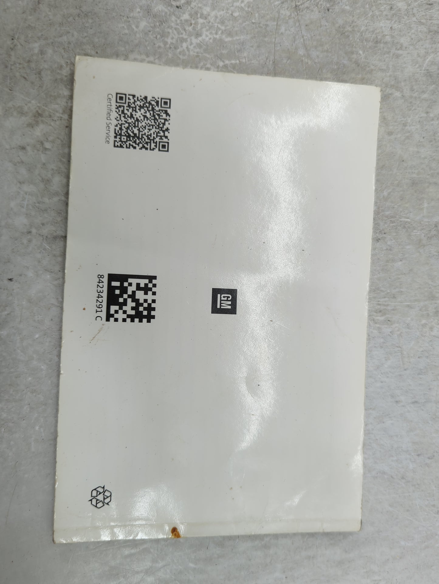 2020 Chevrolet Silverado 1500 Owners Manual Book Guide P/N:84168948 OEM Used Auto Parts - Oemusedautoparts1.com
