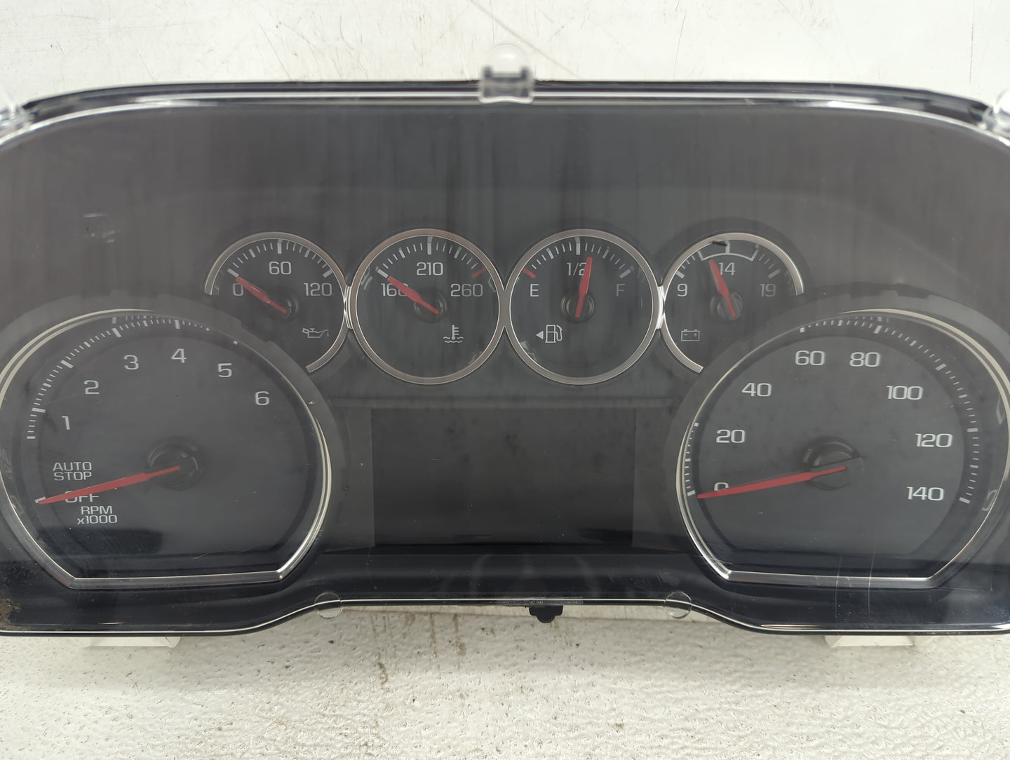 2020 Chevrolet Silverado 1500 Instrument Cluster Speedometer Gauges P/N:84785484 812610798 Fits OEM Used Auto Parts - Oemuse
