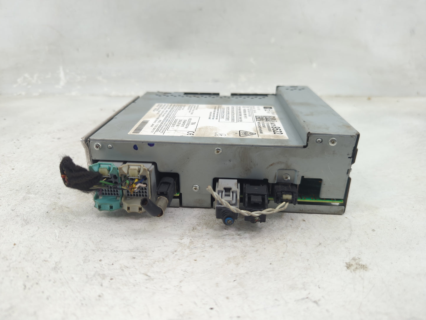 2020-2022 Chevrolet Silverado 1500 Radio AM FM Cd Player Receiver Replacement P/N:84799522 Fits Fits 2020 2021 2022 OEM Used