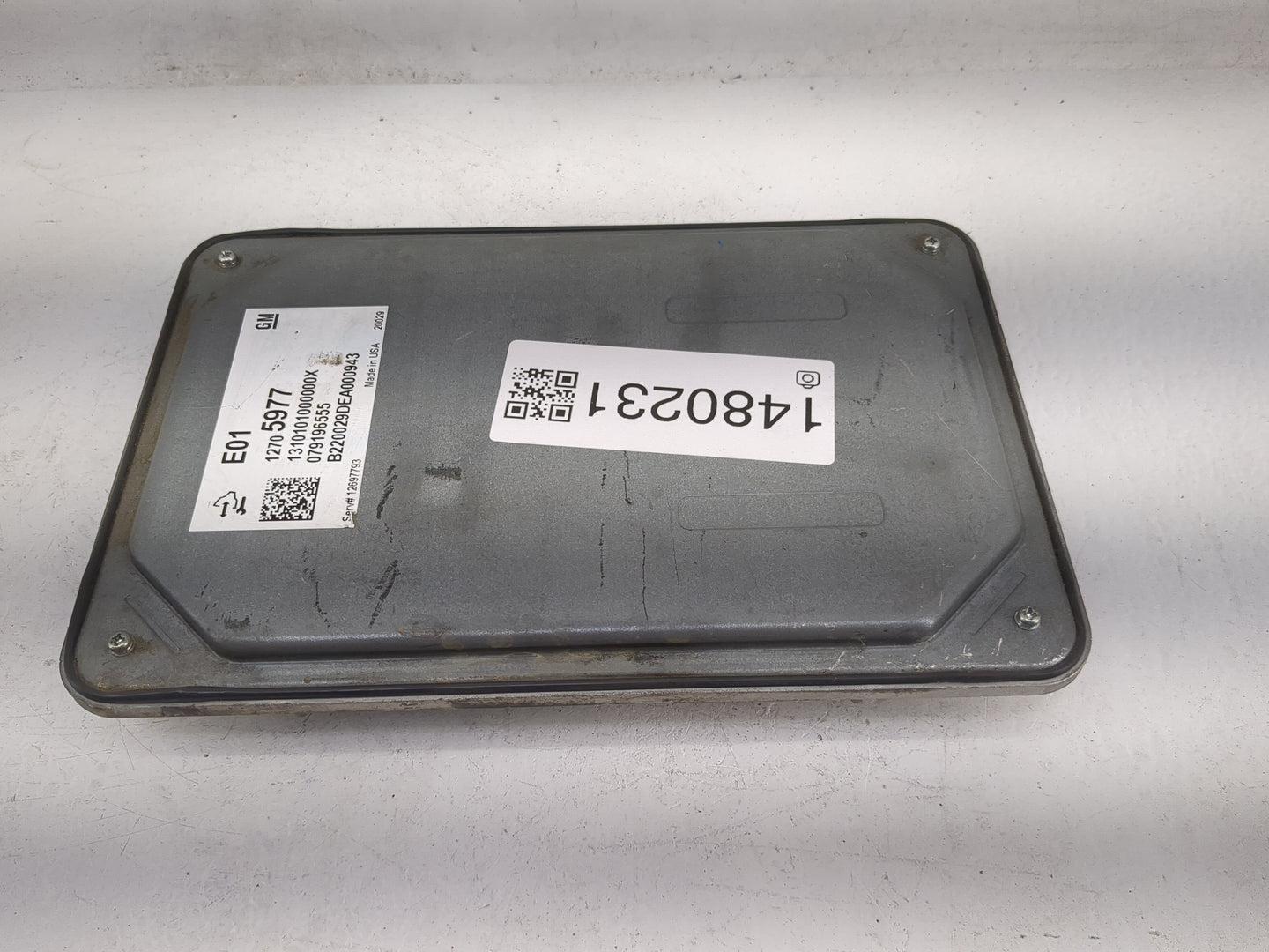 2019-2020 Chevrolet Silverado 1500 PCM Engine Control Computer ECU ECM PCU OEM P/N:12705977 1310101000000X Fits Fits 2019 20