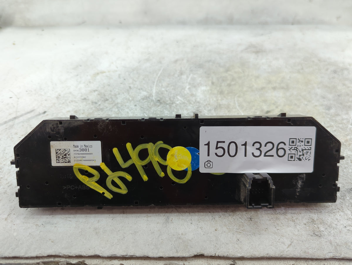 2019-2022 Chevrolet Silverado 1500 Climate Control Module Temperature AC/Heater Replacement P/N:84963881 7370200000000X Fits