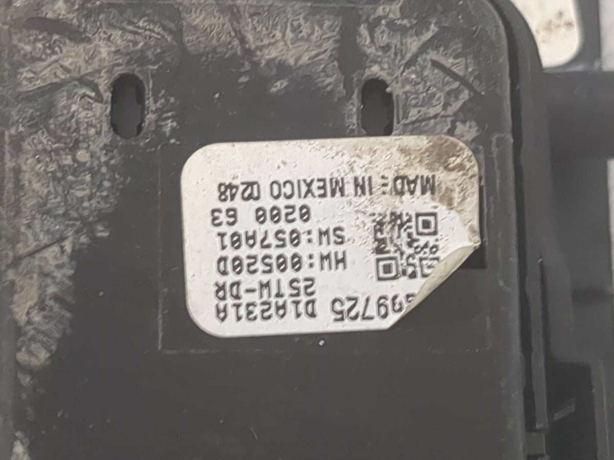 2019-2020 Chevrolet Silverado 1500 Master Power Window Switch Replacement Driver Side Left P/N:13599725 D1A231A Fits OEM Use