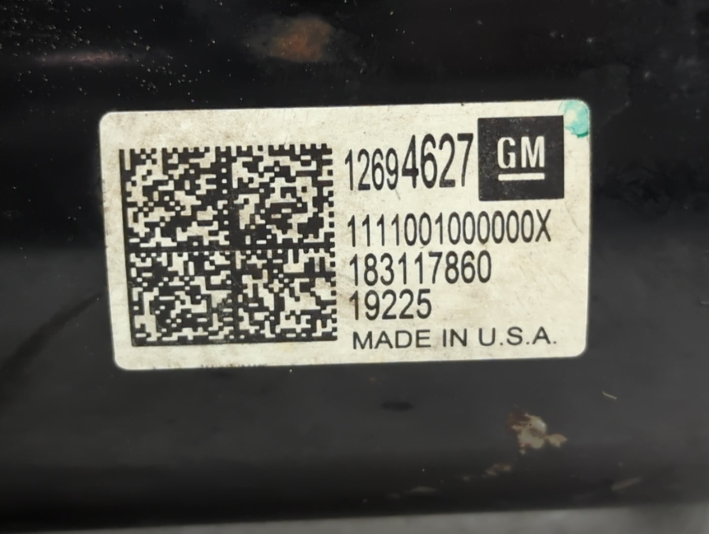 2019-2021 Chevrolet Silverado 1500 Car Starter Motor Solenoid OEM P/N:12694627 Fits Fits 2019 2020 2021 OEM Used Auto Parts 