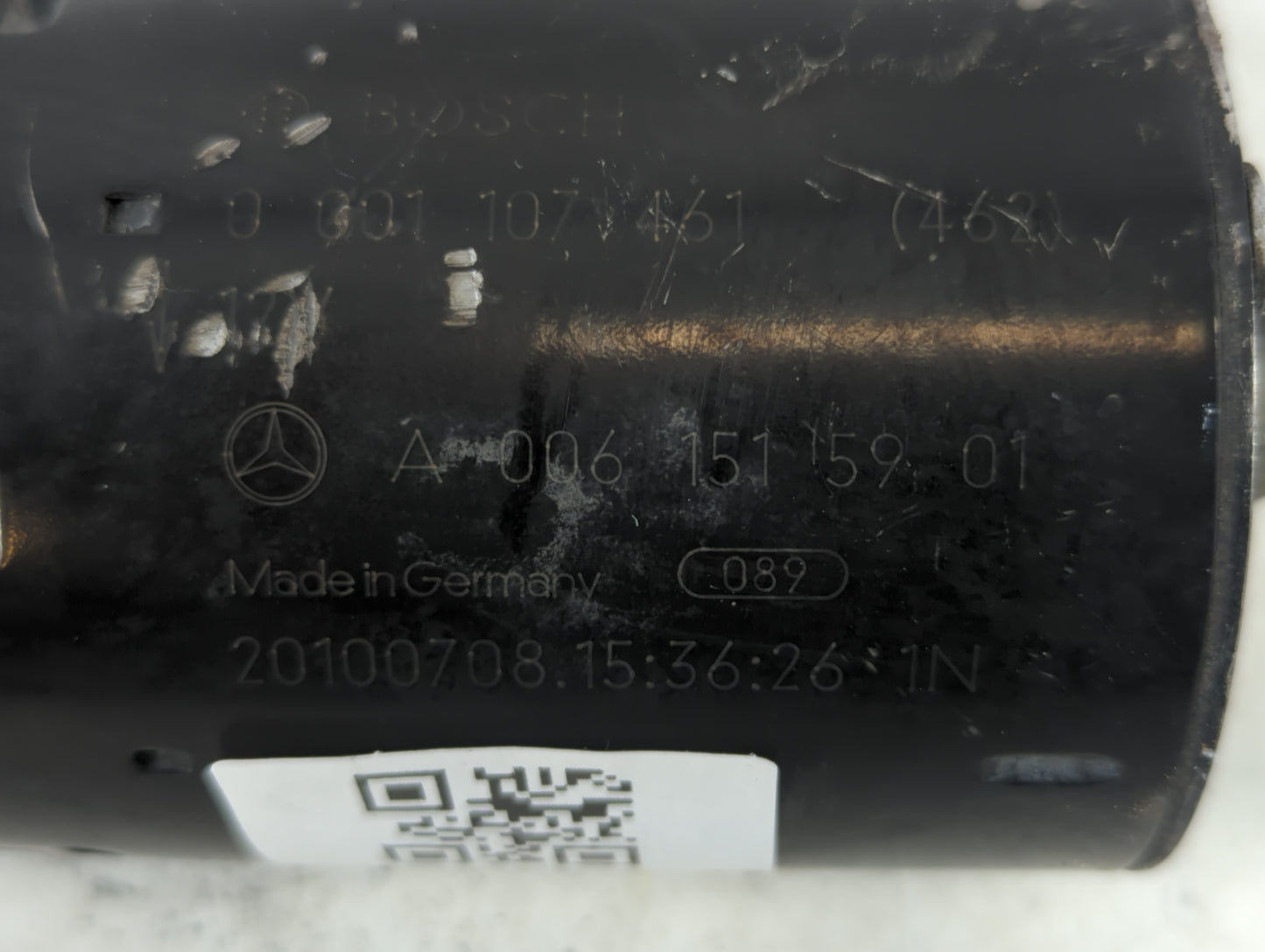 2020 Chevrolet Silverado 3500 Car Starter Motor Solenoid OEM P/N:A 006 151 59 01 Fits Fits 2016 2017 2018 2019 2021 2022 OEM