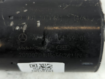 2020 Chevrolet Silverado 3500 Car Starter Motor Solenoid OEM P/N:A 006 151 59 01 Fits Fits 2016 2017 2018 2019 2021 2022 OEM Used Auto Parts
