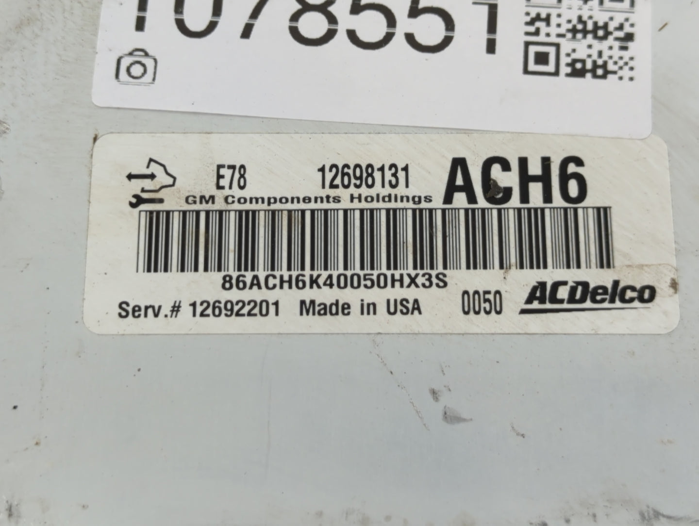 2017-2019 Chevrolet Sonic PCM Engine Control Computer ECU ECM PCU OEM P/N:12698131 Fits Fits 2017 2018 2019 2020 2021 OEM Us
