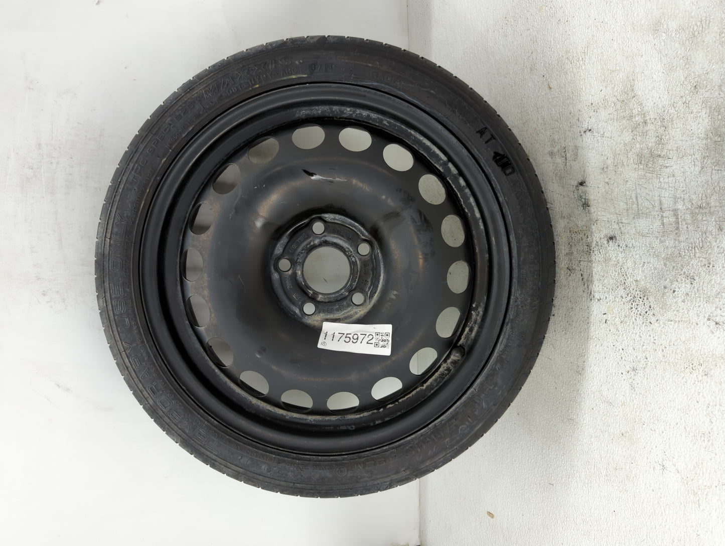 2012-2020 Chevrolet Sonic Spare Donut Tire Wheel Rim Oem - Oemusedautoparts1.com