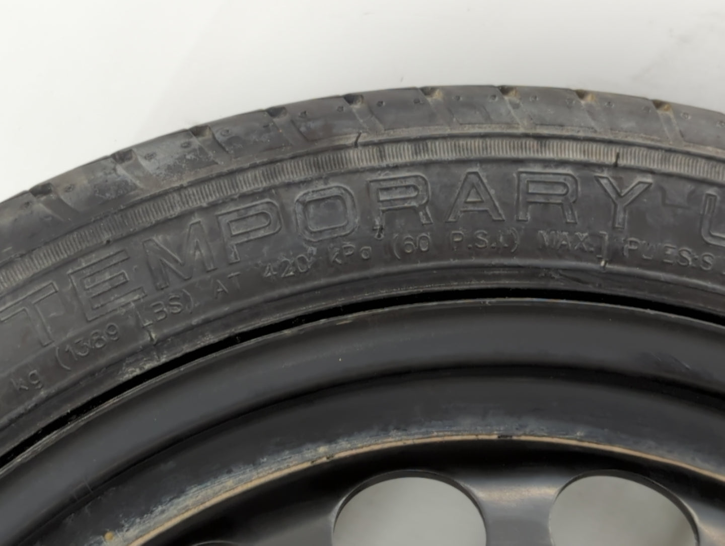 2012-2020 Chevrolet Sonic Spare Donut Tire Wheel Rim Oem - Oemusedautoparts1.com