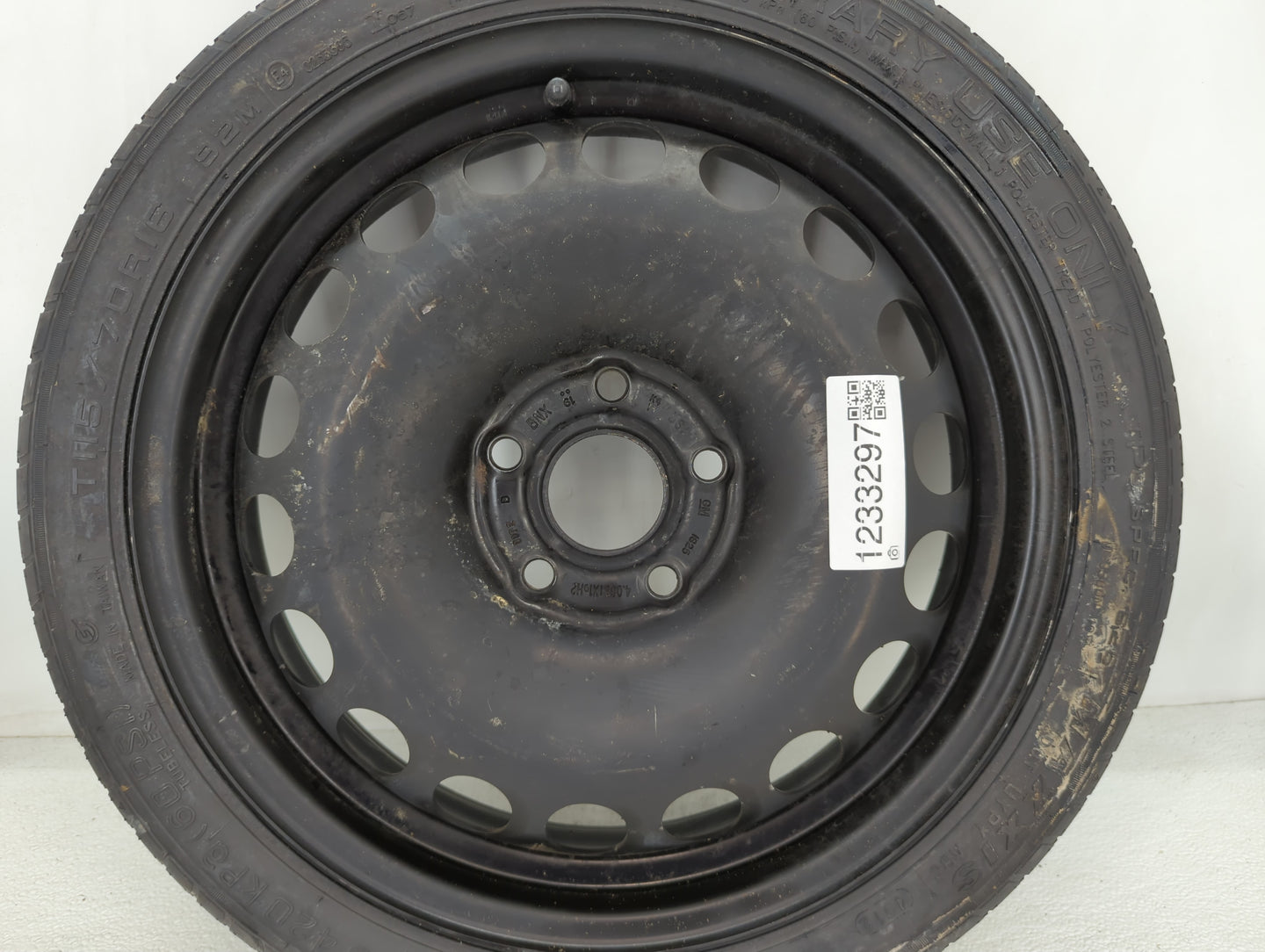 2012-2020 Chevrolet Sonic Spare Donut Tire Wheel Rim Oem - Oemusedautoparts1.com