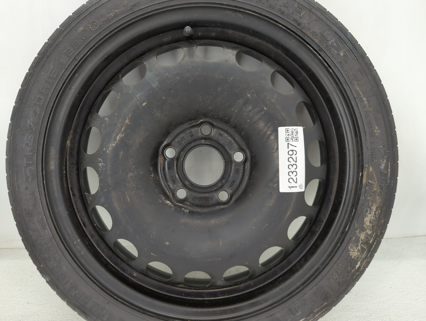 2012-2020 Chevrolet Sonic Spare Donut Tire Wheel Rim Oem - Oemusedautoparts1.com