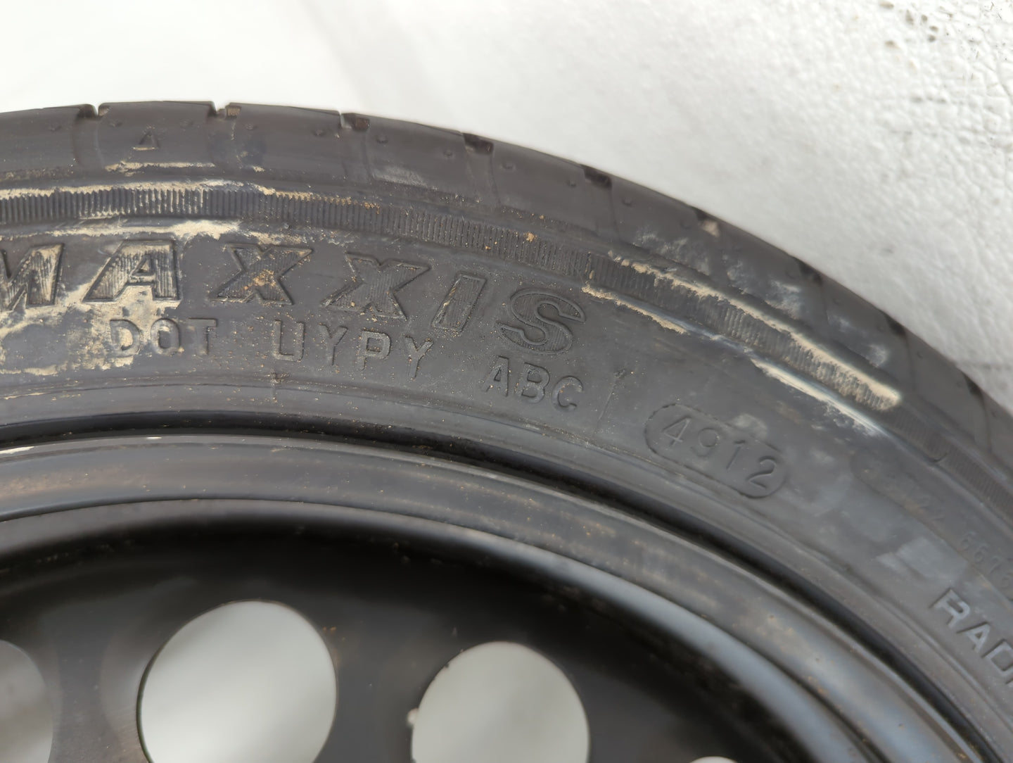 2012-2020 Chevrolet Sonic Spare Donut Tire Wheel Rim Oem - Oemusedautoparts1.com