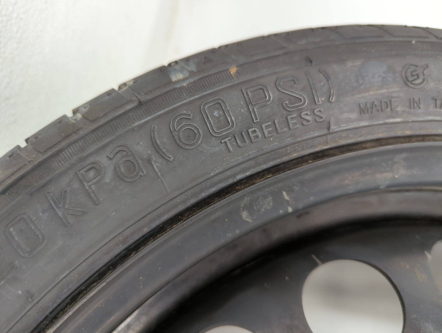 2012-2020 Chevrolet Sonic Spare Donut Tire Wheel Rim Oem - Oemusedautoparts1.com