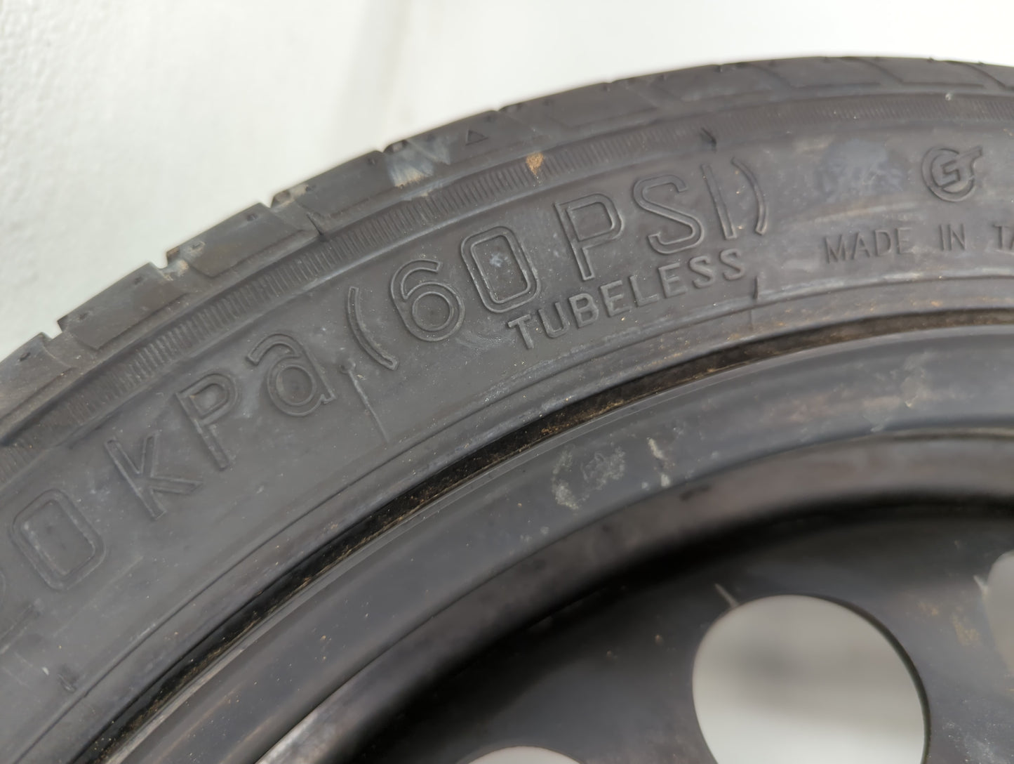 2012-2020 Chevrolet Sonic Spare Donut Tire Wheel Rim Oem - Oemusedautoparts1.com