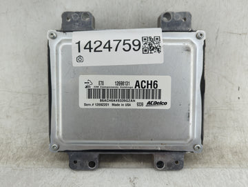 2020 Chevrolet Sonic PCM Engine Control Computer ECU ECM PCU OEM P/N:12698131 12692201, 86ACH6K49339GZAH Fits OEM Used Auto 