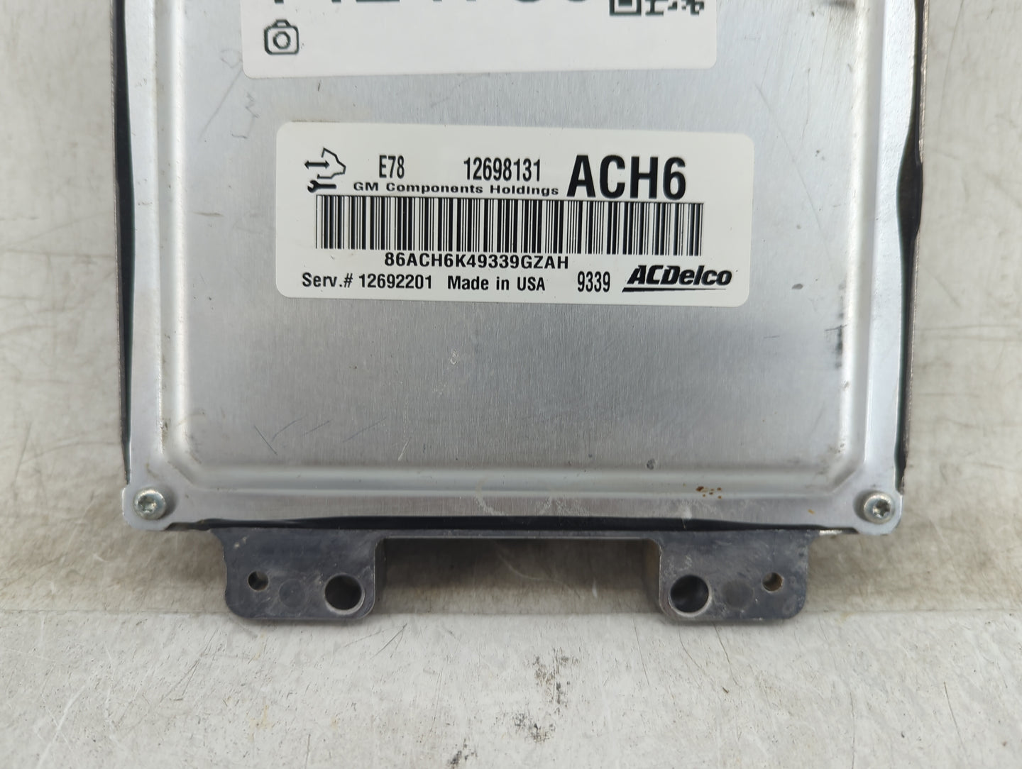 2020 Chevrolet Sonic PCM Engine Control Computer ECU ECM PCU OEM P/N:12698131 12692201, 86ACH6K49339GZAH Fits OEM Used Auto 