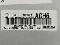 2020 Chevrolet Sonic PCM Engine Control Computer ECU ECM PCU OEM P/N:12698131 12692201, 86ACH6K49339GZAH Fits OEM Used Auto 