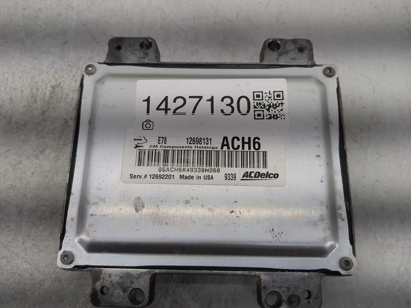 2017-2019 Chevrolet Sonic PCM Engine Control Computer ECU ECM PCU OEM P/N:12698131 12692201 Fits Fits 2017 2018 2019 2020 20