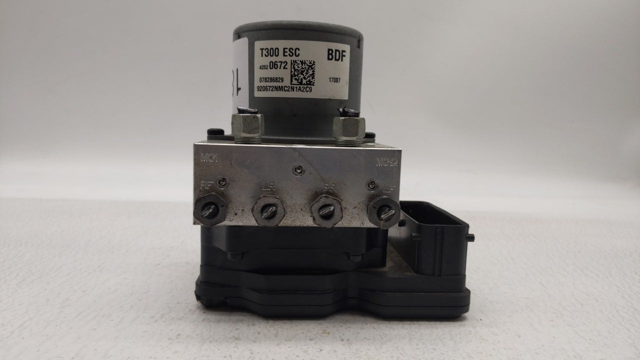 2017-2018 Chevrolet Sonic ABS Pump Control Module Replacement P/N:42573471 42520672 Fits Fits 2017 2018 OEM Used Auto Parts 