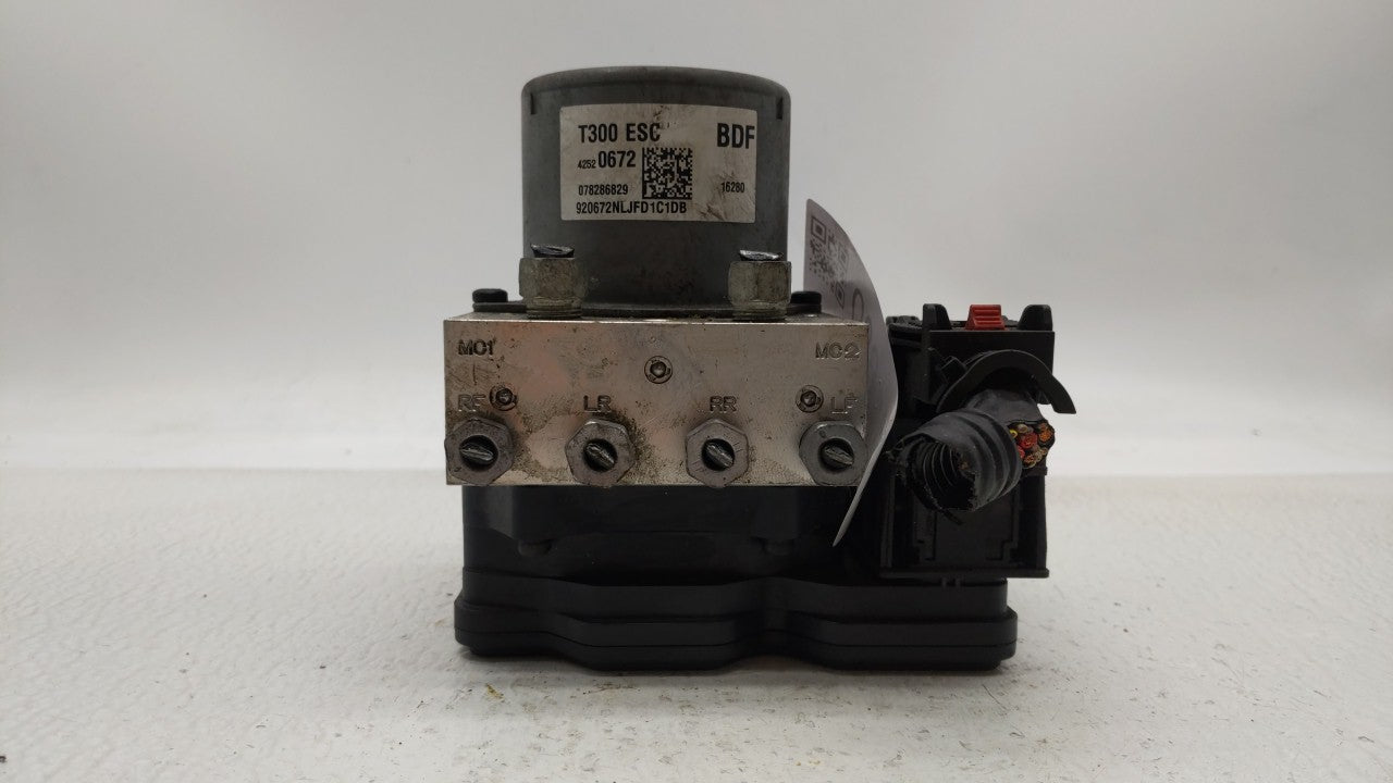 2017-2018 Chevrolet Sonic ABS Pump Control Module Replacement P/N:42573471 42520672 Fits Fits 2017 2018 OEM Used Auto Parts 