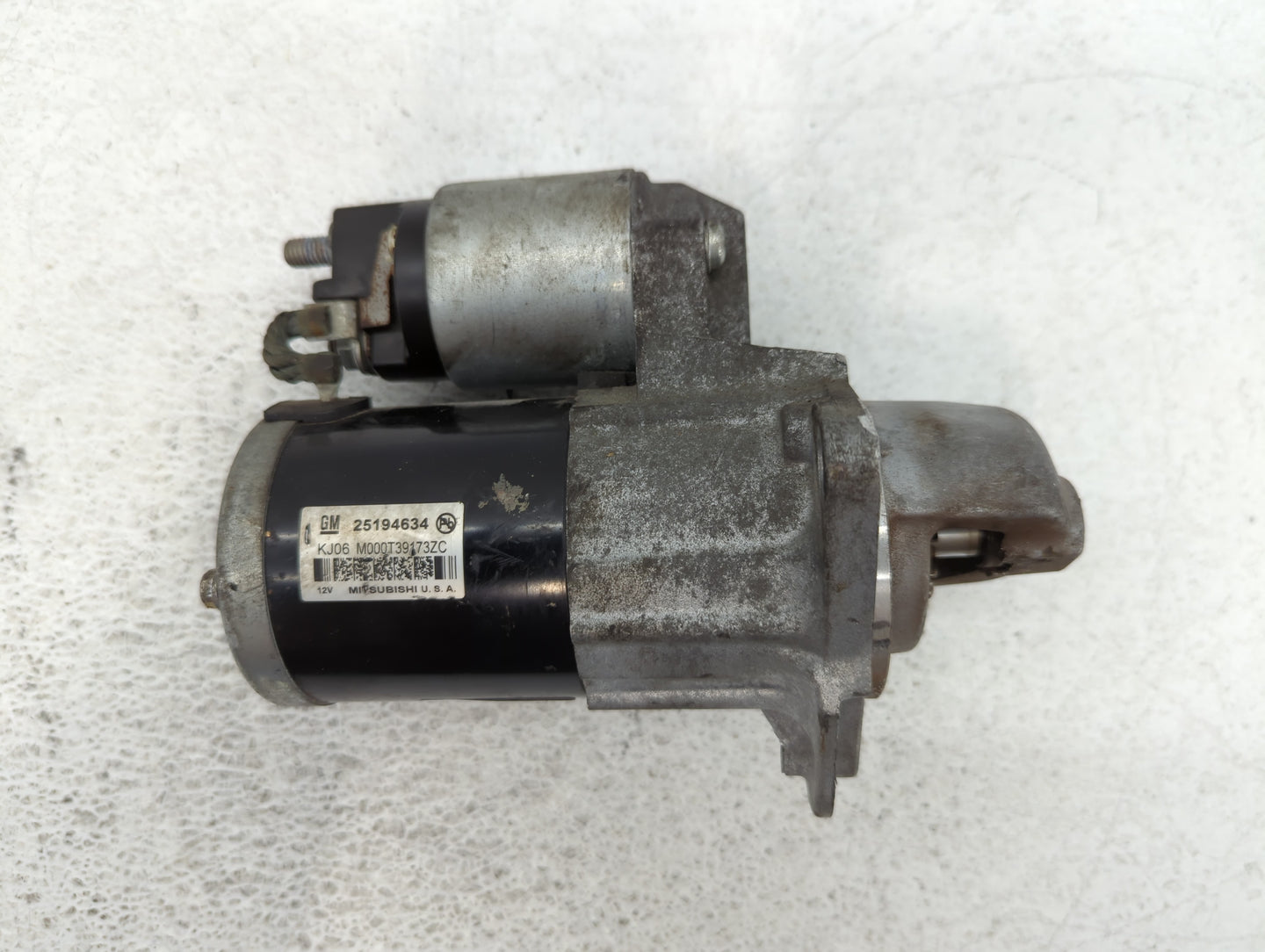 2012-2019 Chevrolet Sonic Car Starter Motor Solenoid OEM P/N:M000T39173ZC 25194634 Fits OEM Used Auto Parts - Oemusedautopar