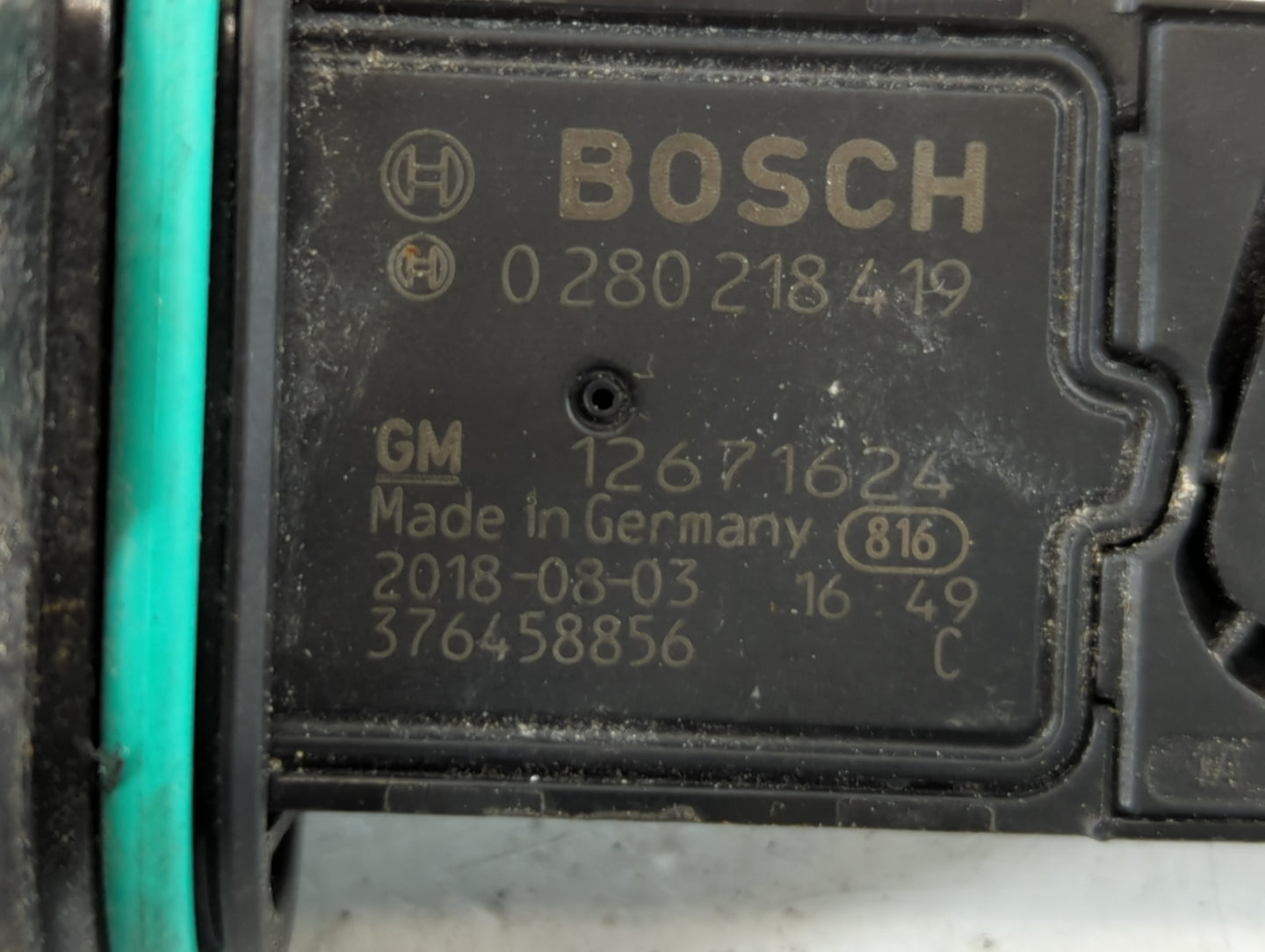 2012-2019 Chevrolet Sonic Mass Air Flow Meter Maf - Oemusedautoparts1.com