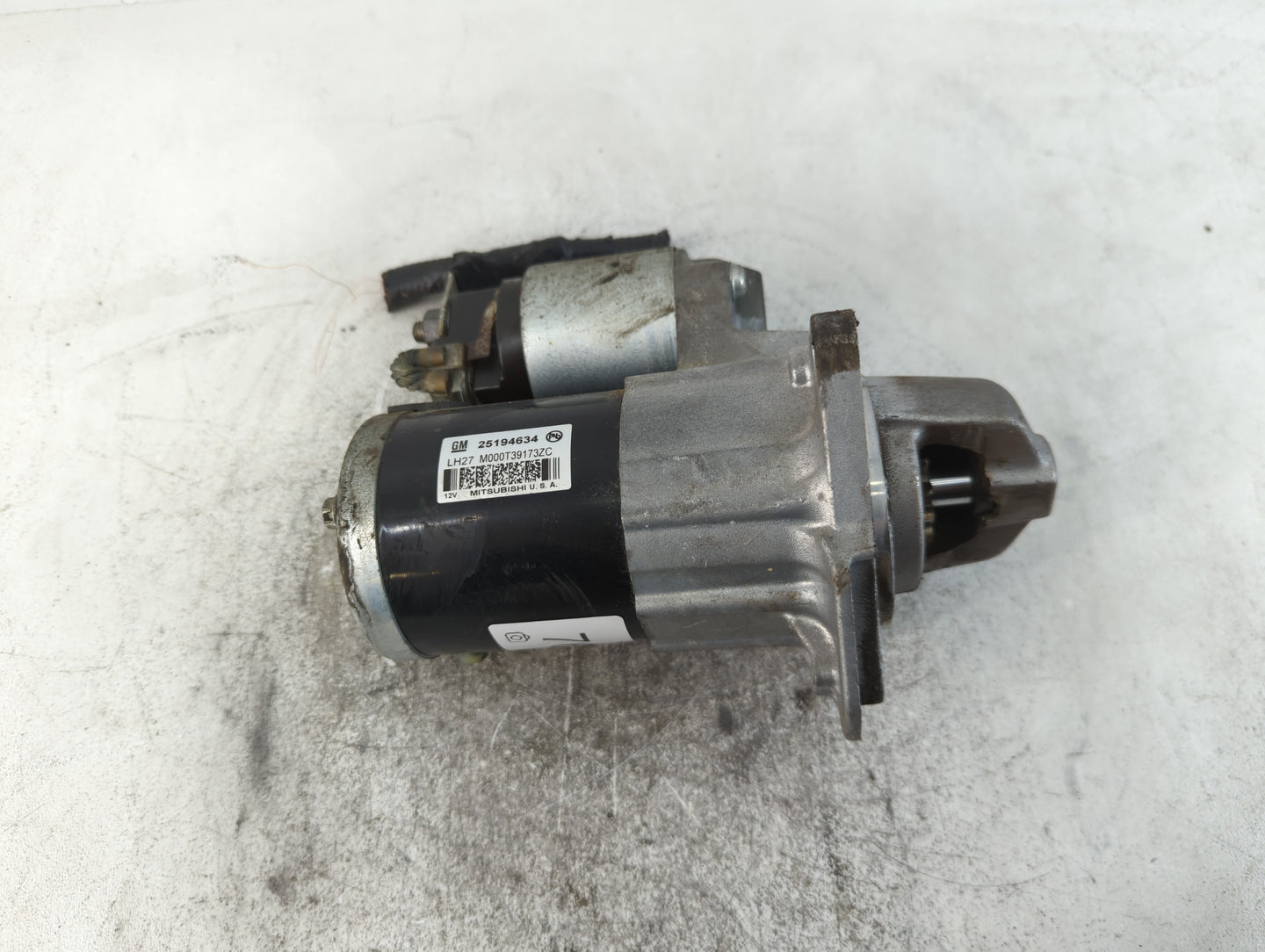 2012-2019 Chevrolet Sonic Car Starter Motor Solenoid OEM P/N:M000T39173ZC 25194634 Fits OEM Used Auto Parts - Oemusedautopar