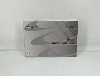 compare product 2020 Chevrolet Sonic Owners Manual Book Guide P/N:84481546 A OEM Used Auto Parts