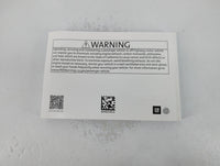 2020 Chevrolet Sonic Owners Manual Book Guide P/N:84481546 A OEM Used Auto Parts - Oemusedautoparts1.com