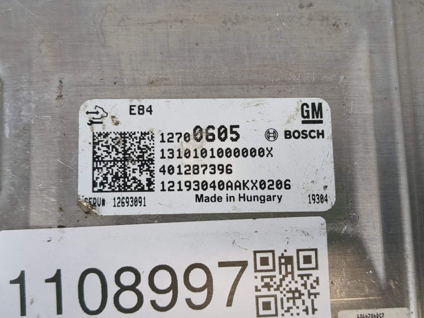 2019-2022 Chevrolet Spark PCM Engine Control Computer ECU ECM PCU OEM P/N:12700605 Fits Fits 2019 2020 2021 2022 OEM Used Au
