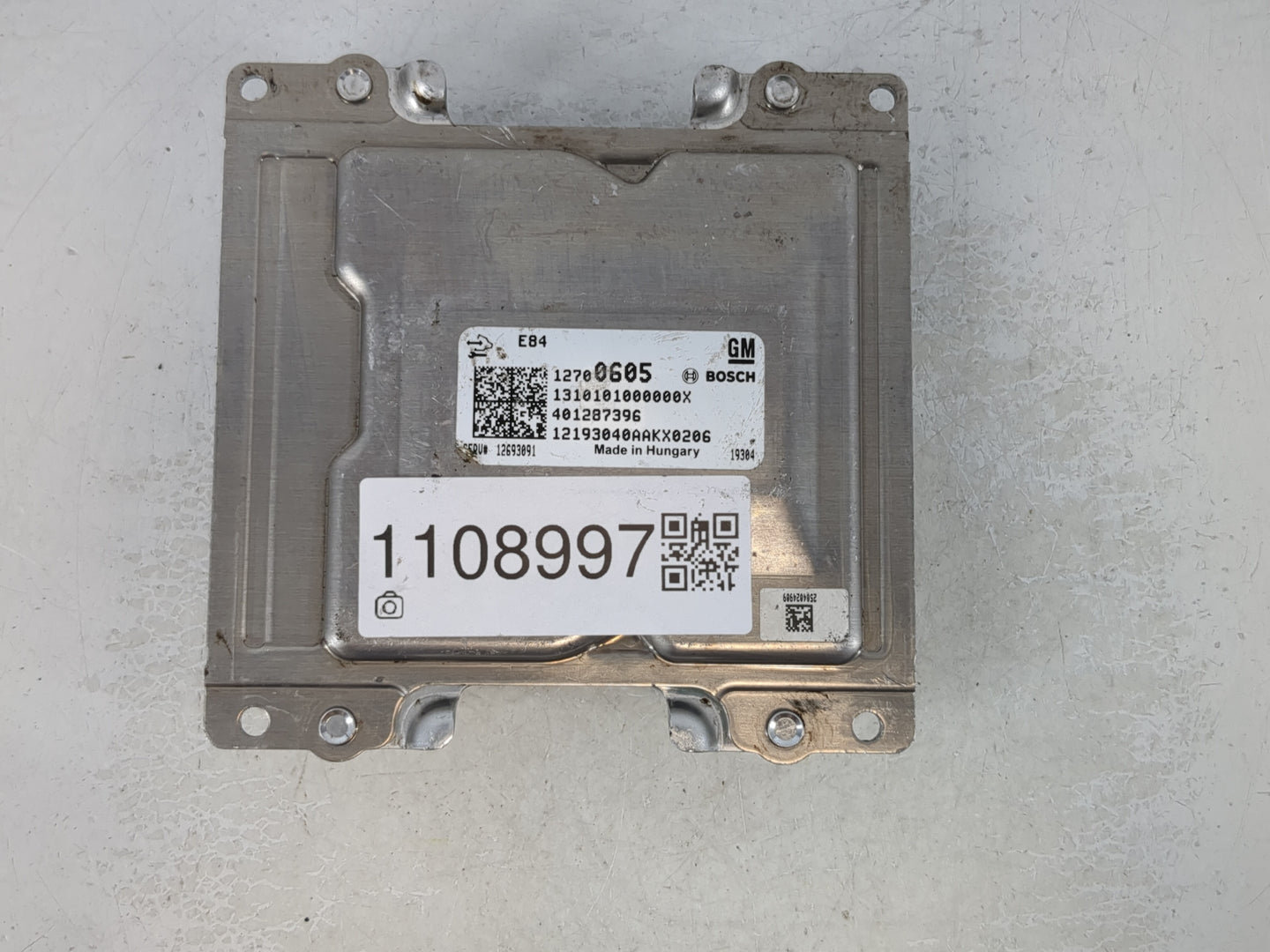 2019-2022 Chevrolet Spark PCM Engine Control Computer ECU ECM PCU OEM P/N:12700605 Fits Fits 2019 2020 2021 2022 OEM Used Au