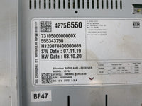 2020-2022 Chevrolet Spark Radio AM FM Cd Player Receiver Replacement P/N:42756550 Fits Fits 2020 2021 2022 OEM Used Auto Par