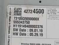 2020-2022 Chevrolet Spark Radio AM FM Cd Player Receiver Replacement P/N:42724500 Fits Fits 2020 2021 2022 OEM Used Auto Par