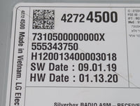 2020-2022 Chevrolet Spark Radio AM FM Cd Player Receiver Replacement P/N:42724500 Fits Fits 2020 2021 2022 OEM Used Auto Par