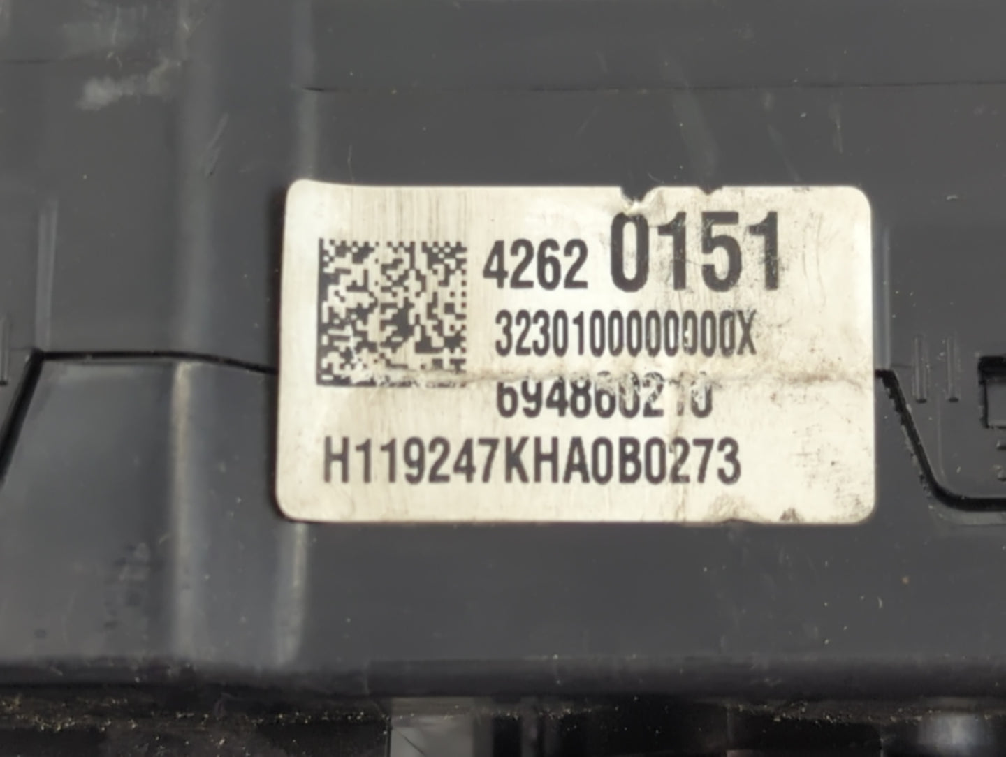 2019-2022 Chevrolet Spark Climate Control Module Temperature AC/Heater Replacement P/N:42620151 Fits Fits 2019 2020 2021 202