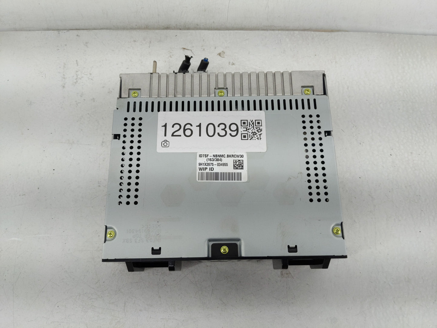 2020-2022 Chevrolet Spark Radio AM FM Cd Player Receiver Replacement P/N:42724500 Fits Fits 2020 2021 2022 OEM Used Auto Par