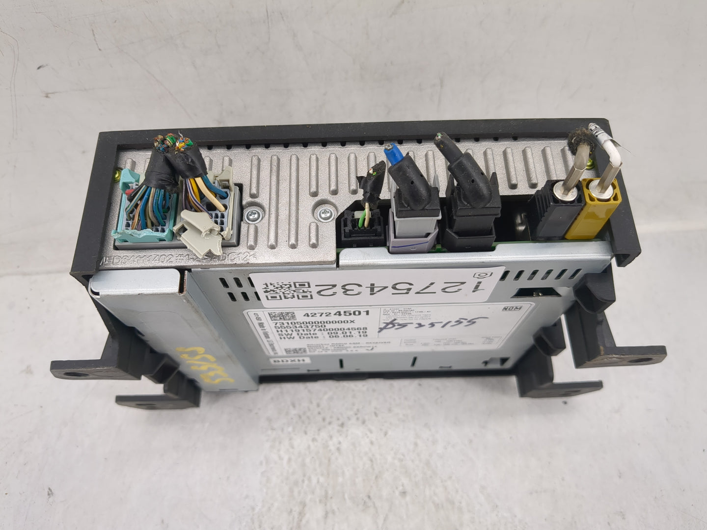 2020-2022 Chevrolet Spark Radio AM FM Cd Player Receiver Replacement P/N:42724501 Fits Fits 2020 2021 2022 OEM Used Auto Par
