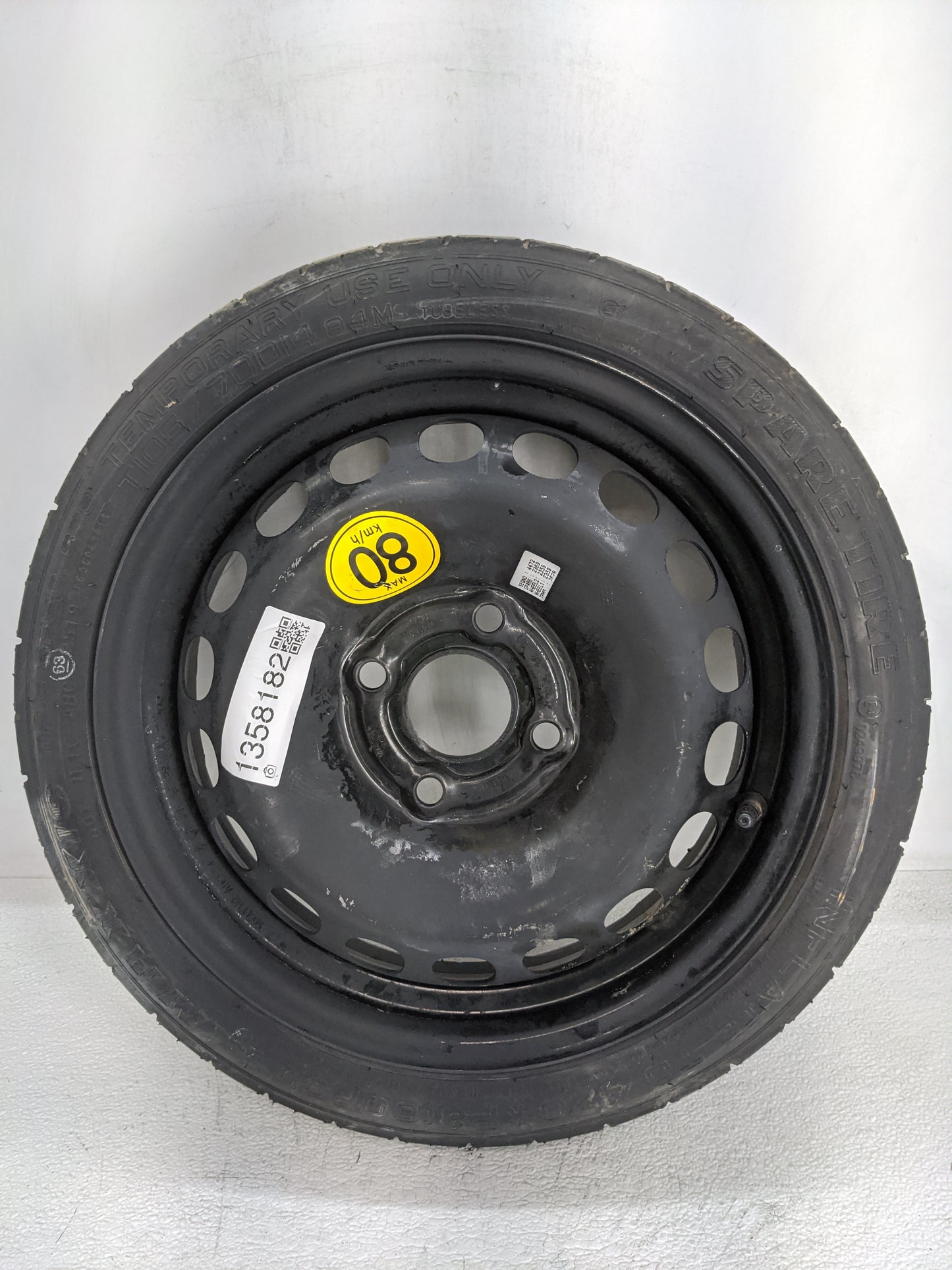 2016-2022 Chevrolet Spark Spare Donut Tire Wheel Rim Oem - Oemusedautoparts1.com