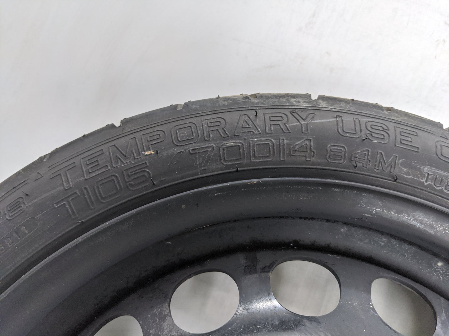 2016-2022 Chevrolet Spark Spare Donut Tire Wheel Rim Oem - Oemusedautoparts1.com