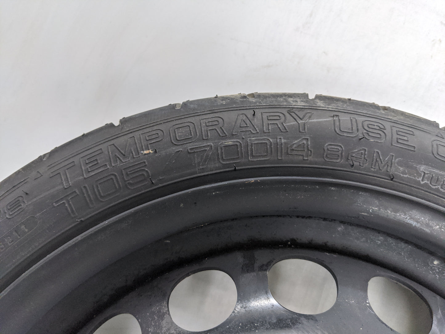 2016-2022 Chevrolet Spark Spare Donut Tire Wheel Rim Oem - Oemusedautoparts1.com