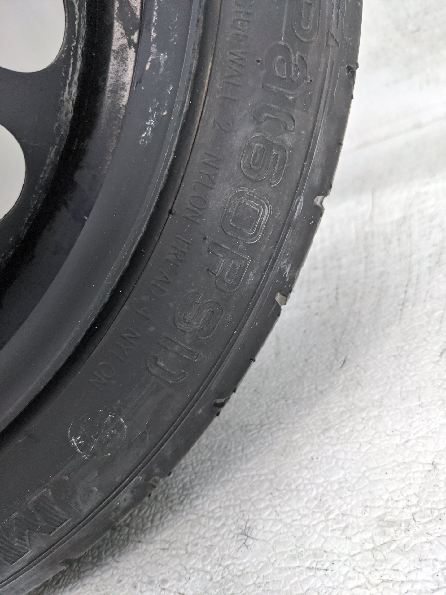 2016-2022 Chevrolet Spark Spare Donut Tire Wheel Rim Oem - Oemusedautoparts1.com