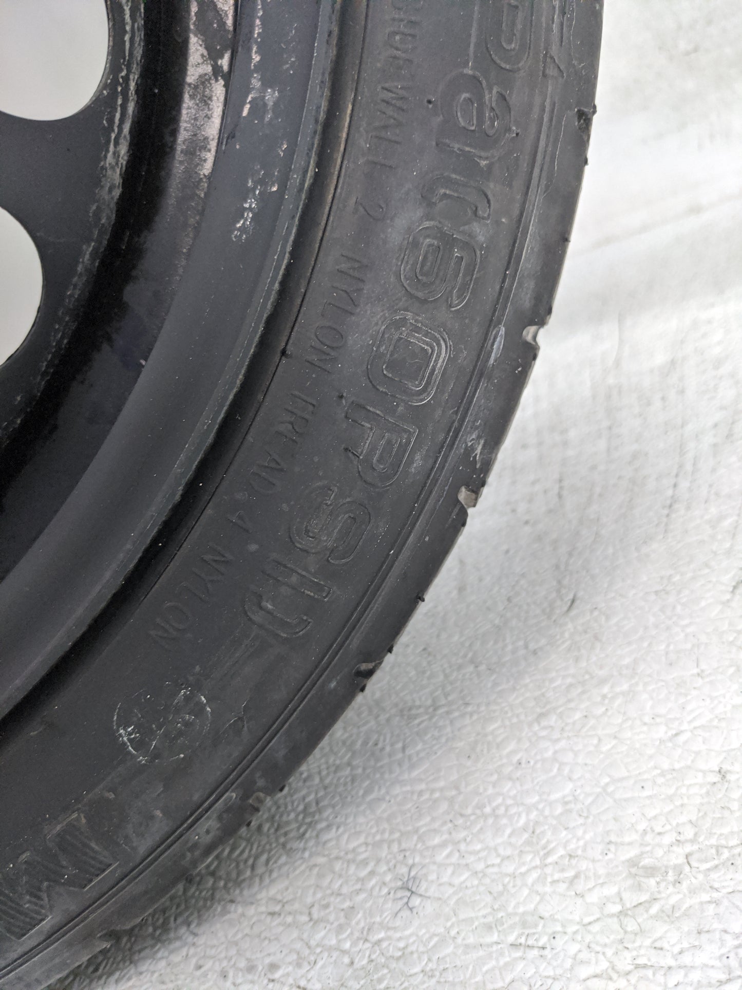 2016-2022 Chevrolet Spark Spare Donut Tire Wheel Rim Oem - Oemusedautoparts1.com